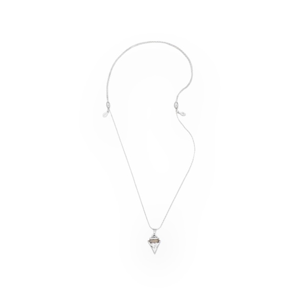 new Alex and Ani 𖤹 Arrowhead Pendant Necklace 𖤹 Rafaelian Silver + Gold Accent - Picture 6 of 16